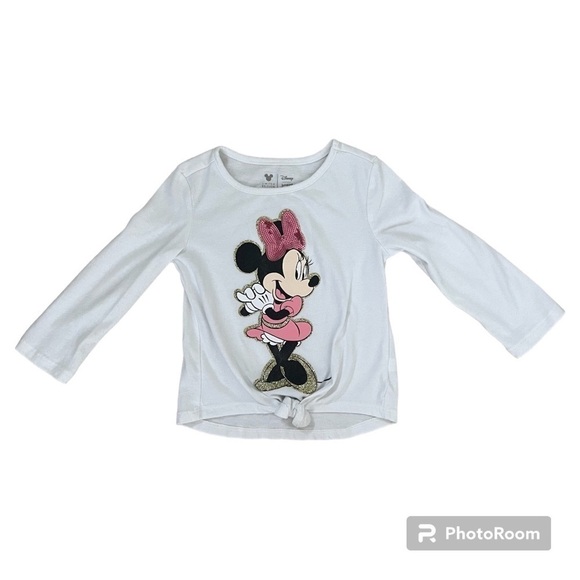 jumping beans Other - Disney’s Jumping beans Minnie Mouse long sleeve sequin t-shirt Size 2t